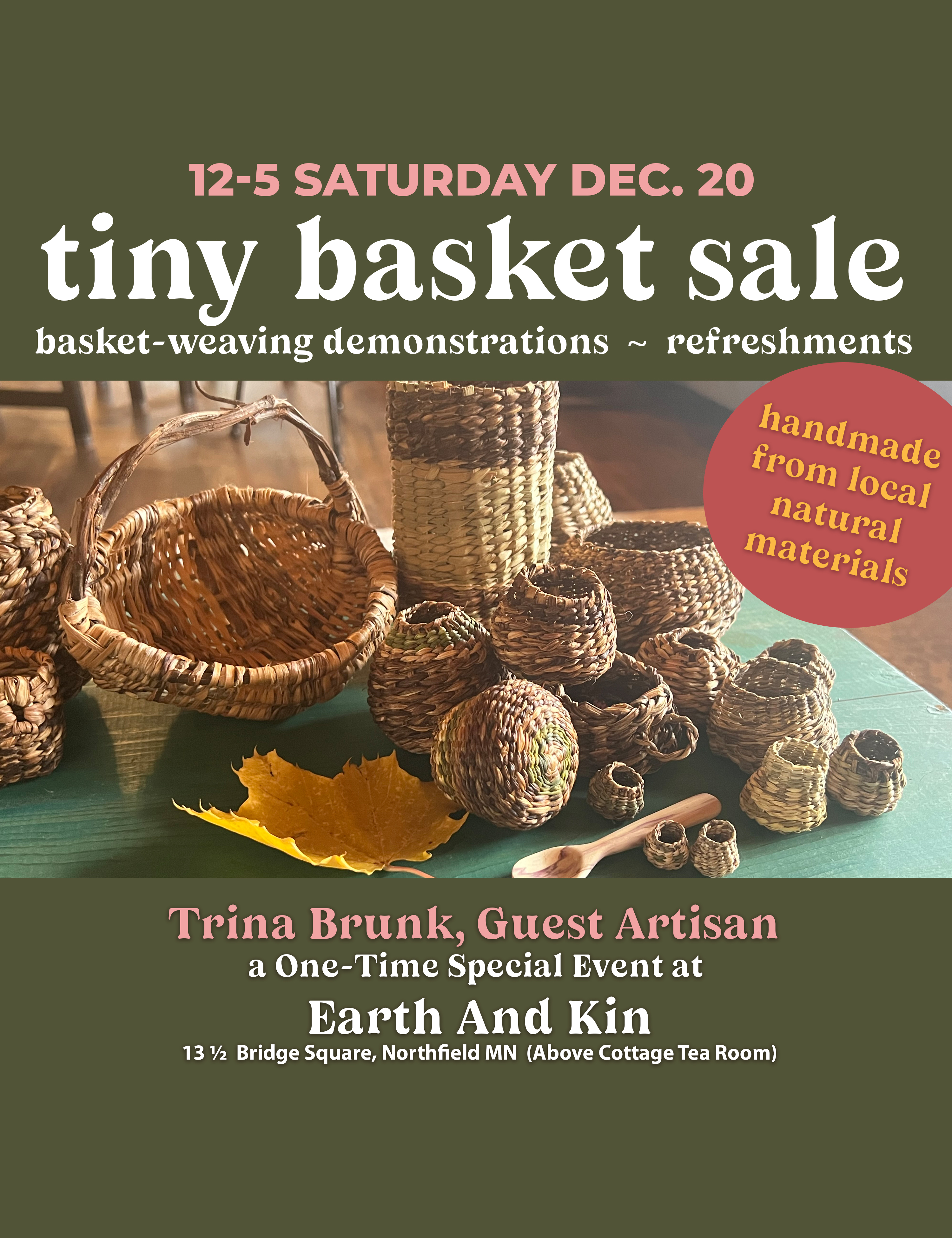 Tiny Basket Sale!