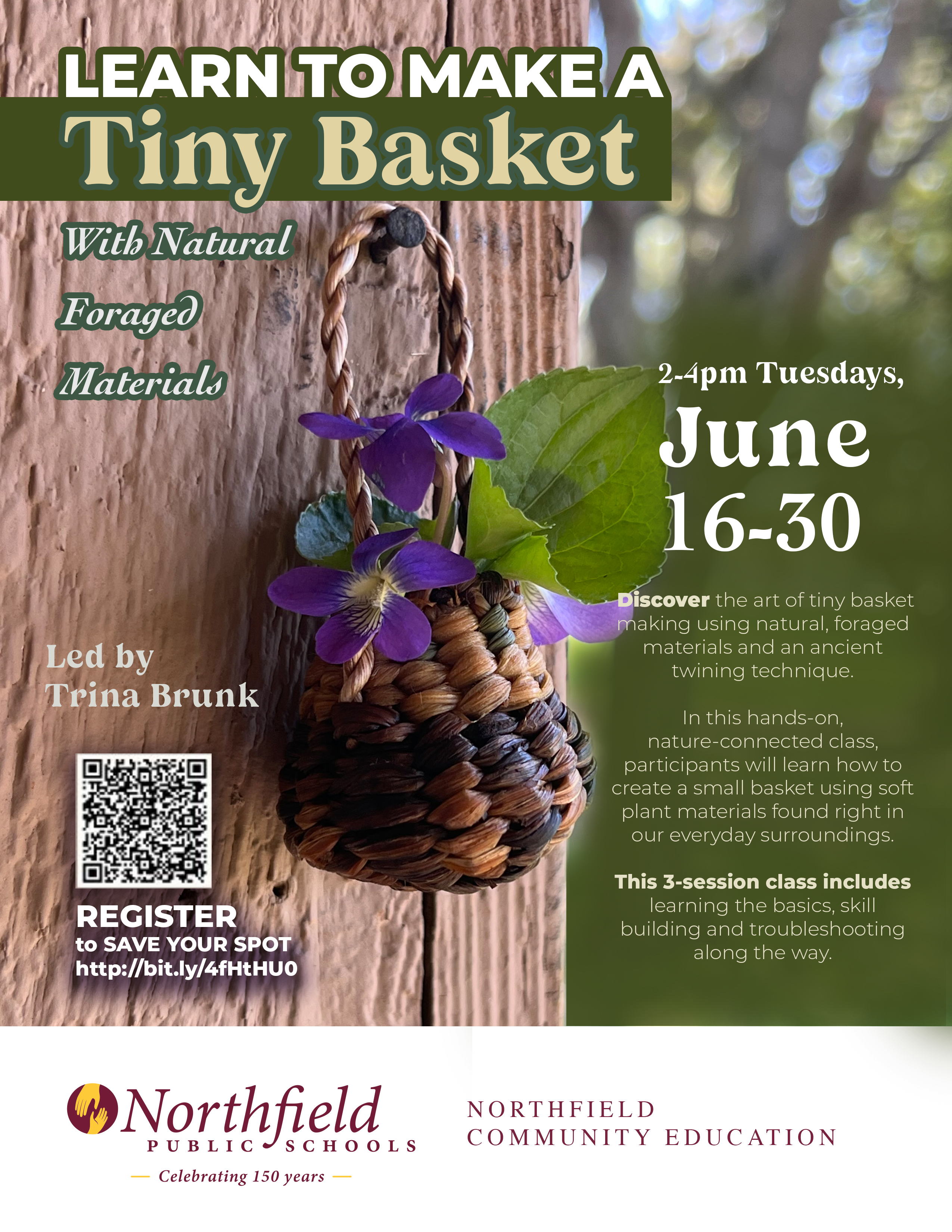 Tiny Basket Workshop